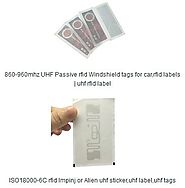 PVC Card Manufacturer — Make Use Of RFID Tags For Automatic Identification...