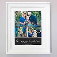 Be Happy Together Photo Collage Wall Art - Domore