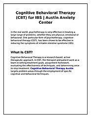 Cognitive Behavioral Therapy for IBS | Austin Anxiety Center