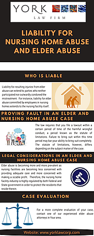 Liability For Nursing Home Abuse and Elder Abuse