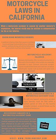 Motorcycle Laws in California