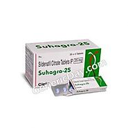 Suhagra 25 Tablet | Price | Dosage | Side effects | Reviews