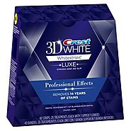 Crest 3D White Whitestrips Professional Effects - Teeth Whitening Kit 20 Treatments (Packaging May Vary)