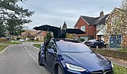 Tesla Model X Car Hire - Green Class Electric Vehicle