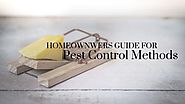 Homeowners Guide for Pest Control Methods