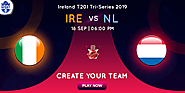 Ireland vs Netherlands 4th Match | Ireland T20I Tri-Series 2019