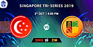SING vs ZIM 6th Match | Singapore T20I Tri-Series 2019