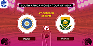 IND-W vs RSA-W 6th T20I | South Africa Women tour of India, 2019