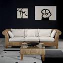 Seagrass Sofa Sectional by Hospitality Rattan