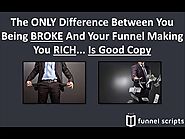 Funnel Scripts - How To Easily Write Money Sucking Sales Copy ‎📈