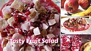 Healthy and nutritious fruit salad | पाँच मिनट में झटपट तैयार | Fruit Salad recipe | Falani
