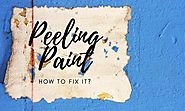 How to Fix Peeling Paint