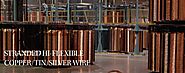 Stranded Flexible tin coated Copper