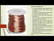 What are the benefits of bare copper wires
