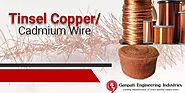 Tinsel Copper Wire