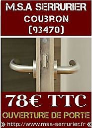 Serrurier Coubron - Urgence 24H/24 Pas Cher 78€ TTC