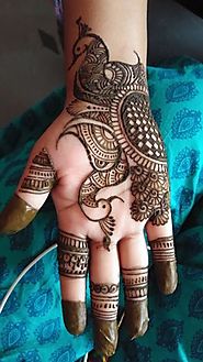 Mehndi designs for front hand - mehendi designs for hands simple arabic | HappyShappy