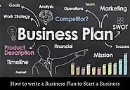 How to write a business plan to start a business