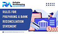 Rules for Preparing a Bank Reconciliation Statement