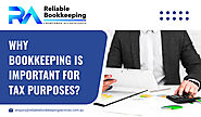 Why Bookkeeping is Important for Tax Purposes?
