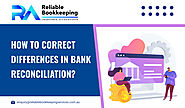 How to Correct Differences in Bank Reconciliation?