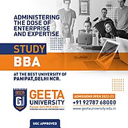 What is the Scope of BBA Courses? – Geeta University – Best University in Delhi NCR