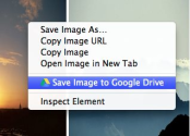 Google presenta extensión de Chrome para salvar contenido en Google Drive