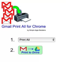 Extensión de Chrome para imprimir emails y guardarlos clasificados en Google Drive