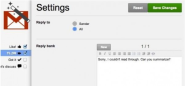 Añadiendo respuestas automáticas y personalizadas en Gmail