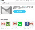 IFTTT se integra con Gmail para configurar alertas que se disparan al recibir correos o poner estrellas