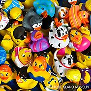 Rubber Ducks Assortment - 50 Pieces