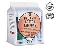 L. Organic Cotton Tampons for Heavy Flow and Swimming