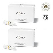 Cora Organic Cotton Tampons for Heavy Flow and Swimming