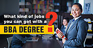 What can I do with a BBA Degree • Information Hub