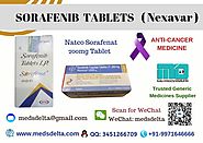 Buy Sorafenat 200mg Tablets | Natco Sorafenib Wholesaler | Indian Nexavar Buy Online - MEDSDELTA