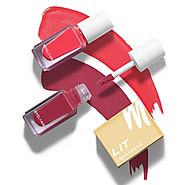 LIT 2 in 1 Liquid Matte Lipstick - Hot Pink & Muted Purple Matte Lipstick - MyGlamm