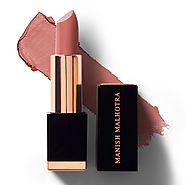 Manish Malhotra HI-Shine Lipstick -Buy Nude Pink Shade Lipstick | MyGlamm