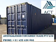 Shipping Container in Australia are Made With Quality Materials