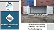Buy Used Storage Containers for Sale in Australia