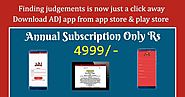 ADJ - Daily Judgement Allahabad High Court: Law Software- A One-Stop Solution For Law Judgments