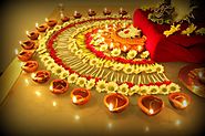 DIY Diwali Diya Decoration ideas in 10 mins.