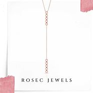 Minimalist Bar Charm Pendant, Rose Gold Vertical Diamond Y Necklace, Unique Stack Chain Thin Pendants for Women