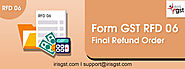 Form GST RFD 06