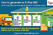 E way bill Software | Generate and update Eway Bill | IRIS Topaz