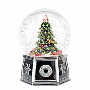 Global Snow Globes- Christmas Tree Snow Globe