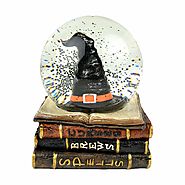 Global Snow Globes- Witches Hat Snow Globe