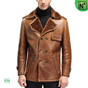 Leather Sheepskin Jacket for Men CW868901