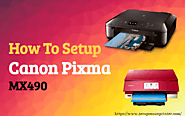 How the user can connect the Canon Pixma mx490 printer With the Wifi Modem with the USB connection? - Mahmoud FX