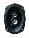 Planet Audio TQ693 6 x 9-Inch 3-Way Poly Injection Cone Speaker System (Black)