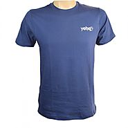 Buy T-Shirt Navy Blue Summer Plain 100% Cotton for Men - Online Shopping in Pakistan